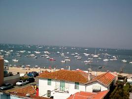 Vue terrasse, acc�s � la plage